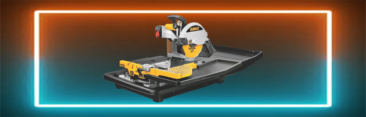 DEWALT D24000S 10-Inch Wet Tile Saw with Stand Review